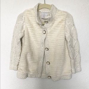 TAHARI girls sweater